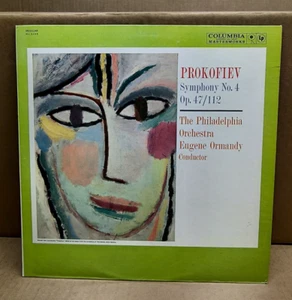 Prokofiev Symphony #4 by Philadelphia Orchestra Catalog # ML-5488 Columbia - Picture 1 of 4