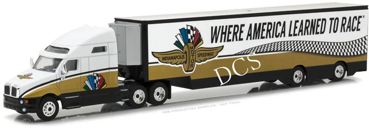 Greenlight 2017 Kenworth T2000 印第安纳波利斯赛车场 1/64 压铸 29904  — 第 1/1 张图片
