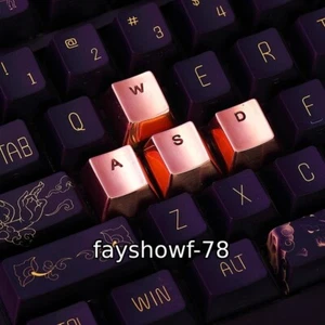 WASD hochästhetische Reinkupfer Schlüsselkappe verdickte Gravur allgemeiner Kreuzschaft - Bild 1 von 25