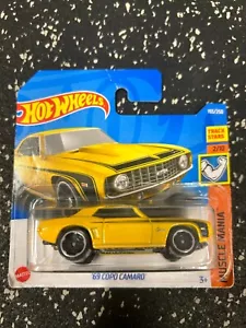 GM COPO CAMARO 69 YELLOW Hot Wheels 1:64 *COMBINE POSTAGE* - Picture 1 of 1