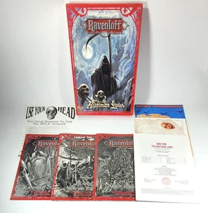 Ravenloft The Nightmare Lands Box Set 1124 AD&D 2nd Ed Vintage 1995 TSR - Bild 1 von 18