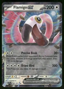 Flamigo ex 160/191 SV08: Surging Sparks Pokemon - Imagen 1 de 2