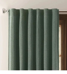 Threshold Fern Green Aruba Blackout Panel  (1 panel) 50" W x  63”L - Picture 1 of 2