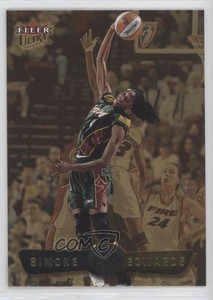 2002 Fleer Ultra WNBA Gold Medallion Simone Edwards #96 Rookie RC