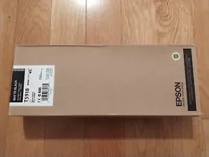 2013 Genuine Epson Matte Black UltraChrome Ink T5918 Stylus Pro 11880 700ml Seal - Picture 1 of 1