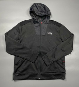 north face men's patch pullover moletom com capuz