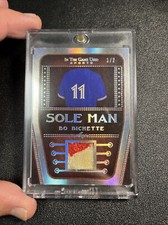 Bo Bichette 2022 Leaf In the Game Used Sole Man Silver Shoe Patch Relic #d 1/ 2