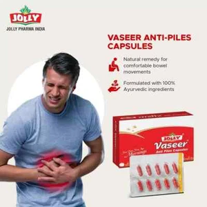 Vaseer/ Vaseir Anti Piles 30 Capsules 100% Ayurvedic Natural Relief for Piles - Picture 1 of 4