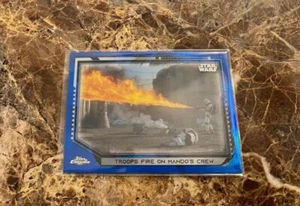 2021 Topps Chrome Star Wars Legacy Blue Refractor 14/99 #154 - Bild 1 von 1
