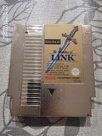NES ZELDA II THE ADVENTURE OF LINK PAL A UKV 100% ORIGINAL GAME ONLY