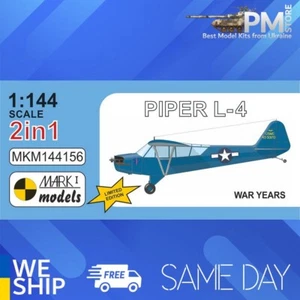 Mark I MKM144156 1/144 Piper L-4 War Years US Service Aircraft WWII 2pcs - Picture 1 of 7