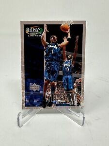 2001-02 Upper Deck Basketball Tracy McGrady Play Makers Card #67