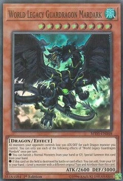 YuGiOh World Legacy Guardragon Mardark MYFI-IT048 Super Rare Italienisch NM 1st - Bild 1 von 2