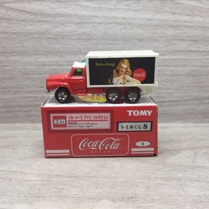 Tomica Tomy Kuji VIII Coca Cola No 9 Nissan Diesel Truck - Picture 1 of 6