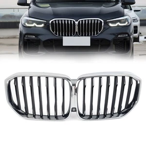M-Performance Front Kidney Grille For BMW X5 G05 X5M F95 2019-2023 Chrome - Picture 1 of 7
