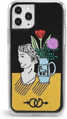 Capa telefone perfil profissional gravidade zero iPhone 11 Pro - Design bordado - Queda testada - Imagem 1 de 4