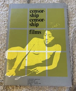 CENSORSHIP FILMS VINTAGE BOOK QUARTERLY REPORT 1965 INTERNATIONAL CENSORSHIP - Picture 1 of 14