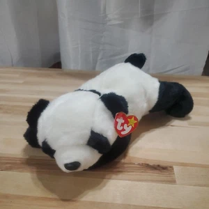 Ty Beanie Buddies 1999 Plüschtier Peking der Pandabär Stofftier Spielzeug - Bild 1 von 9