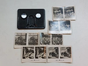 Vintage Stereoskop und Zoo Bildkarten - Bild 1 von 7