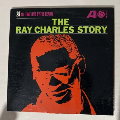 Ray Charles Story 29 Hits w/Inner Sleeves 1968 ATLANTIC 2-900 Foto 1 de 4