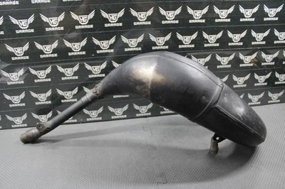 2003 KAWASAKI KX125 OEM TUBO DE ESCAPE TUBO DE EXPANSÃO CÂMARA CABEÇALHO 18120-0001 - Imagem 1 de 4