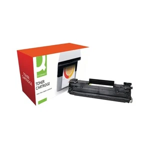 Q-Connect Compatible Toner for HP CE278A Toner Cartridge, Black - Afbeelding 1 van 4