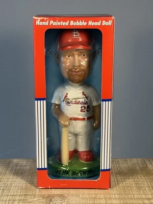 2001 Bobble Dobbles Mark McGwire St Louis кардиналы новый в коробке - Изображение 1 из 4