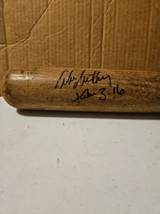 Mike Matheny-John 3:16-Signed Bat - Picture 1 of 5