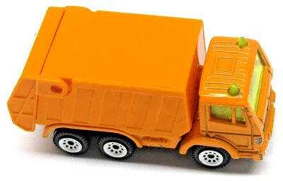 Vintage 2002 Siku Orange 1995 Mercedes-Benz Garbage Truck 1:50 SK0811 Diecast - Image 1 of 4