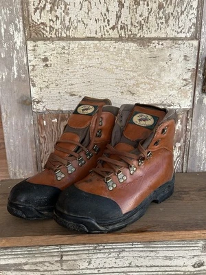 Vintage LL Bean Fliegenfischen Wat Angler Stiefel Herren Braun Grün Größe 12 - Bild 1 von 4