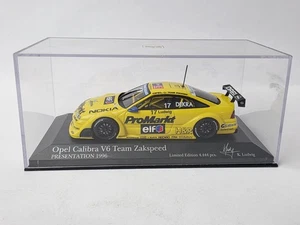 MINICHAMPS PAULS MODEL ART OPEL CALIBRA V6 TEAM ZAKSPEED VERY NICE LOT #88 - Picture 1 of 14