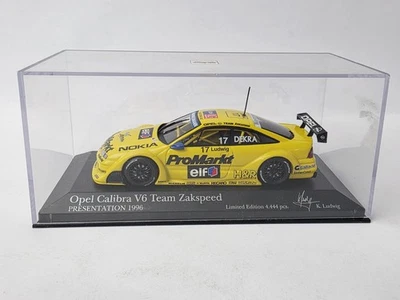 MINICHAMPS PAULS MODEL ART OPEL CALIBRA V6 TEAM ZAKSPEED VERY NICE LOT #88 - Image 1 of 4