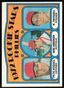 1972 Topps #14 Phillies Rookie (Pete Koegel / Mike Anderson / Wayne Twitchell) - Picture 1 of 2