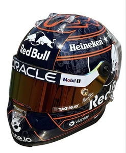 Verstappen Custom 1/2 Scale 2025 Red Bull Racing Helmet Oracle Honda F1 Limited  - Picture 1 of 8