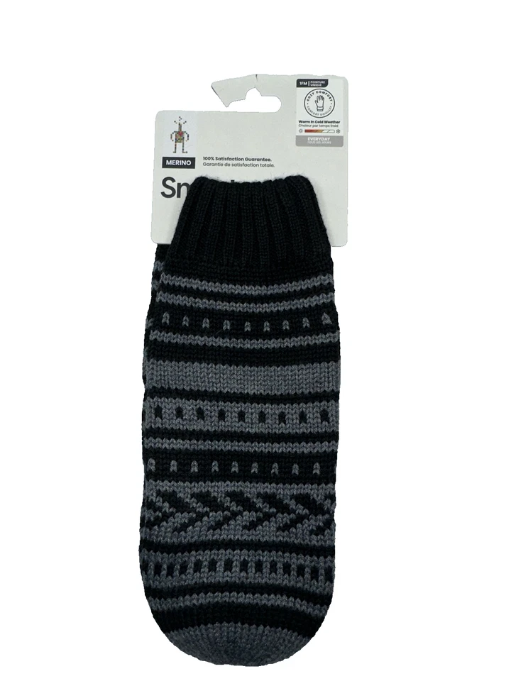 SmartWool Chair Lift Unisex Mittens One Size Black Retail