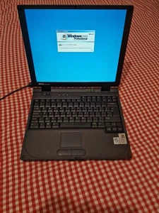 Vtg Dell Latitude CSx H500XT PMP P III 13.3" Power On Tested Read Description - Picture 1 of 21