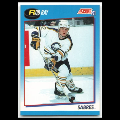Rob Ray #610 1991 Score Canadian Buffalo Sabres Hockey Card NHL NM - Image 1 of 3