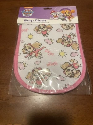 Nickelodeon Paw Patrol Skye Burp Cloth - Rosa - Bebé Niña Infantil Baby Shower Foto 1 de 3