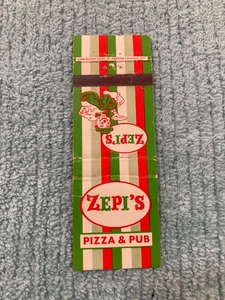 Matchbook Cover: Zepi's Pizza & Pub - Kansas City - 20 Strike - Picture 1 of 3