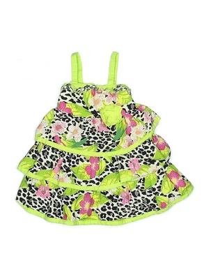 Penelope Mack Girls Green Dress 12 Months - Image 1 of 2