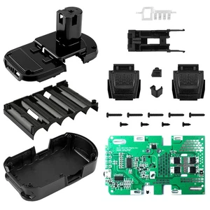 Replacement PCB Circuit Board Plastic Case Box kit For RYOBI 18V /P103/P108 - Picture 1 of 10