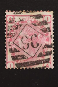 GB SC# 61 P16 PLATE # 16 USED CV$50 NO FAULT 96 NUMERAL CANCEL - Picture 1 of 3