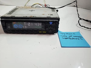 Kenwood 40 W X4 KDC-PS709 System-E's Single DIN Car Stereo - Has Rust - READ - Picture 1 of 24