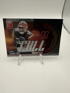 2025 Panini Donruss Elite - Full Throttle Jerome Ford #9 /799 - Bild 1 von 3