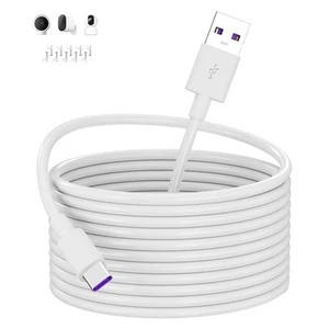 USB Typ C Kabel 5M lang für Sicherheitskameras und Smart Geräte ideal - Bild 1 von 10