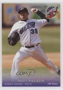 2013 Grandstand Akron Aeros Matt Packer #39
