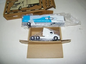 Vintage 2001 ERTL 1/64 Freightliner & Trailer Semi Truck CSI Supply NEW n Box - Picture 1 of 3