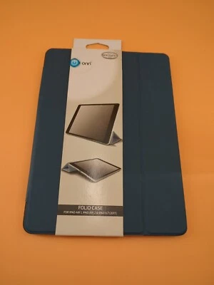 iPad Folio Case w Folding Stand & Magnetic Flap iPad 9.7 Air 1 & 2 Tablets NEW - Image 1 of 2