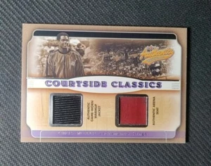 2001-02 Fleer Authentix Courtside Classics Memorabilia Chris Webber CC-CW Relic - Picture 1 of 2