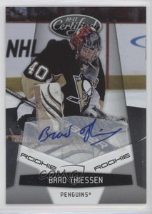 2010-11 Certified Rookie /799 Brad Thiessen #201 Rookie Auto RC